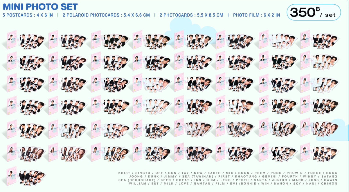 【Y BOOK FAIR 9】MINI PHOTO SET