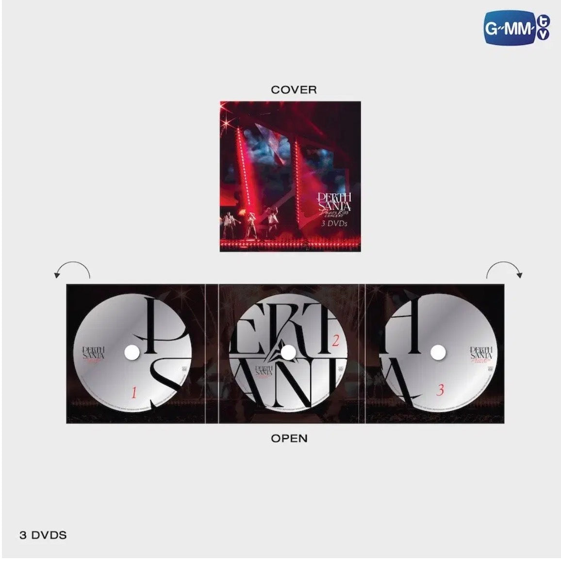 PRE-ORDER】DVD BOXSET PERTH SANTA DEVIL'S KISS CONCERT – GMMTV