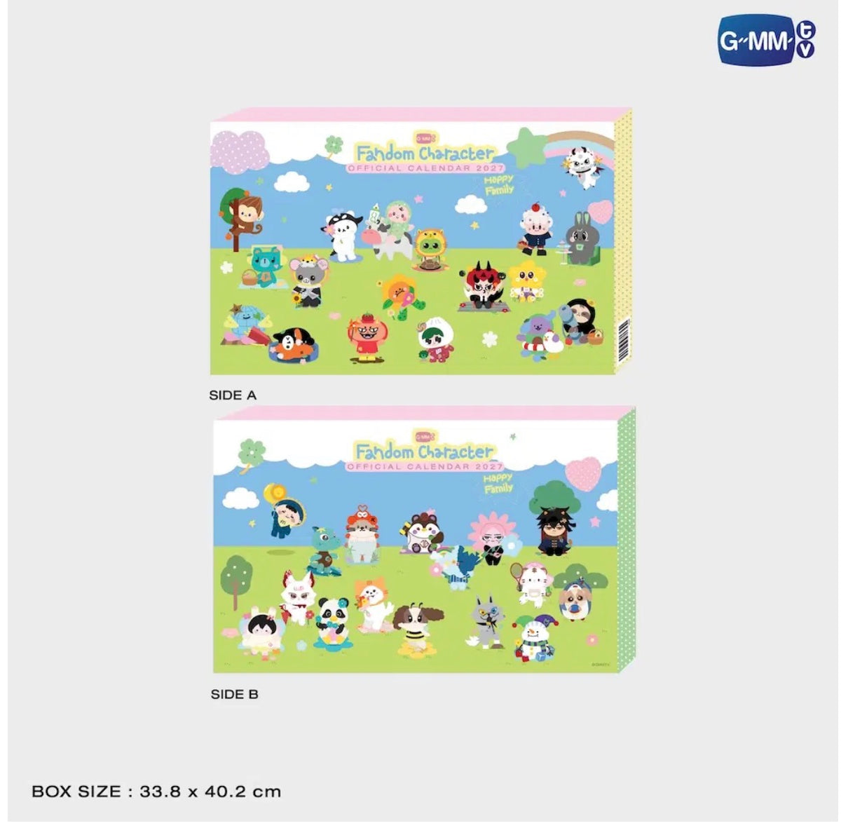【PRE-ORDER】GMMTV FANDOM CHARACTER OFFICIAL CALENDAR 2027