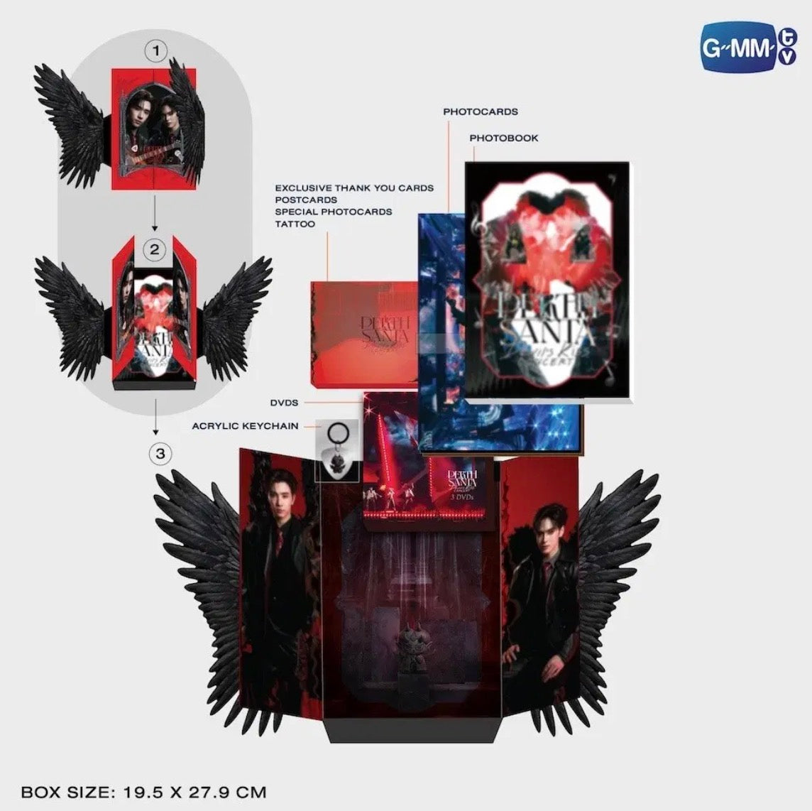 PRE-ORDER】DVD BOXSET PERTH SANTA DEVIL'S KISS CONCERT – GMMTV