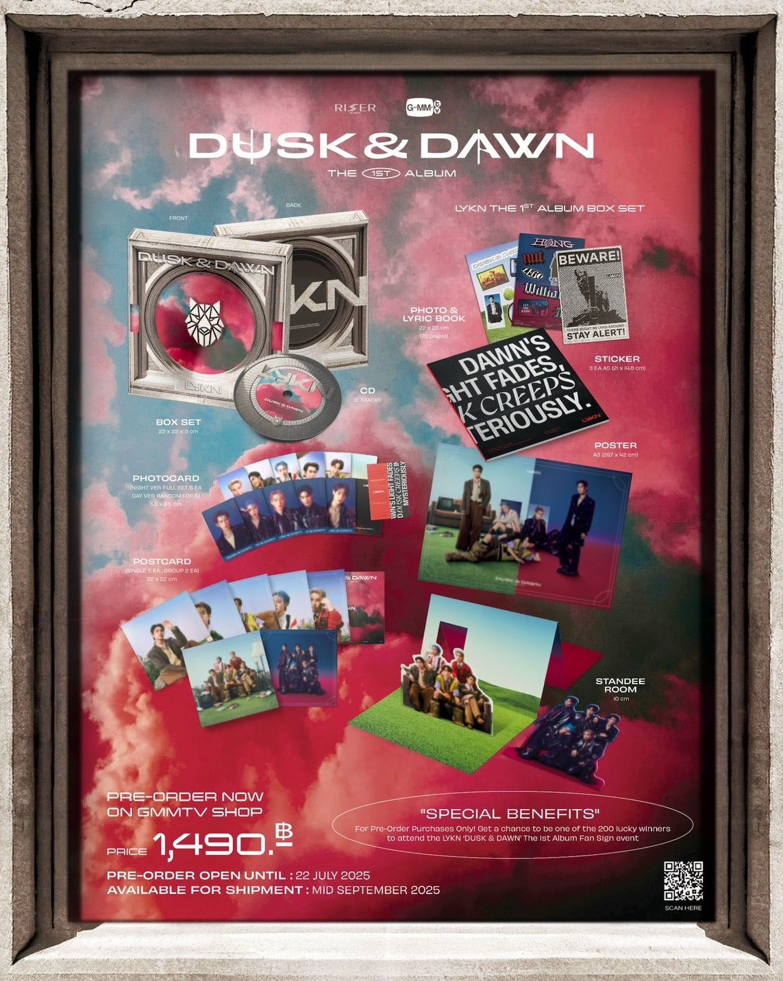【PRE-ORDER】LYKN DUSK & DAWN THE FIRST ALBUM