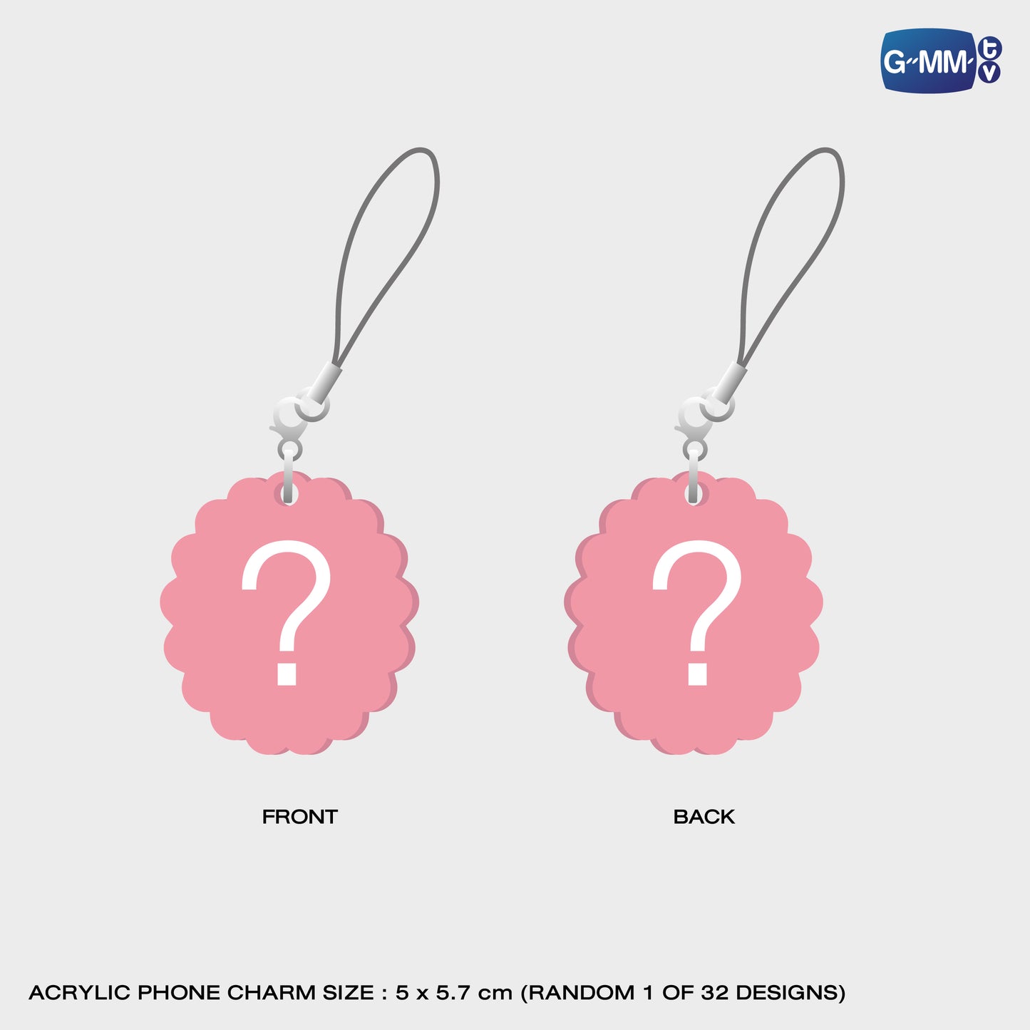POPFK26-001 GMMTV GASHA ACRYLIC PHONE CHARM | FUKUOKA POP UP STORE SEP 2026