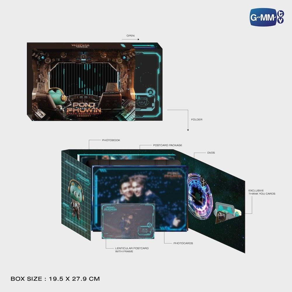 【PRE-ORDER】DVD BOXSET POND PHUWIN SPACE SOUL-DYSSEY CONCERT
