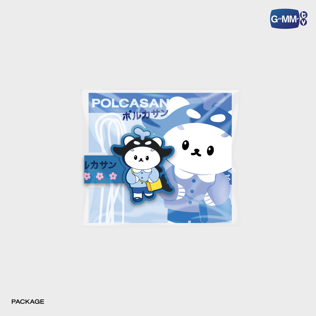 GUNMA26-001 Polcasan Rubber Tie | Local Character Carnival in Gunma 2026