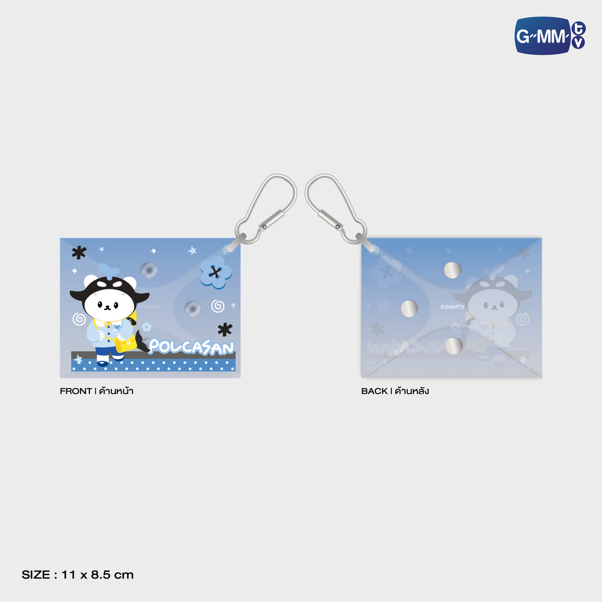 GUNMA26-007 Polcasan Mini Clear Pouch | Local Character Carnival in Gunma 2026