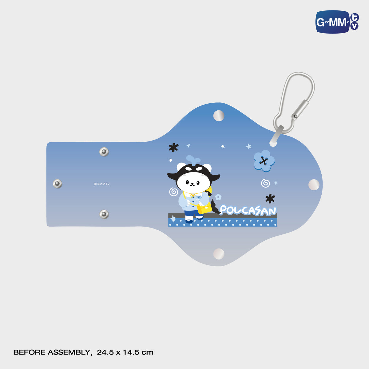 GUNMA26-007 Polcasan Mini Clear Pouch | Local Character Carnival in Gunma 2026