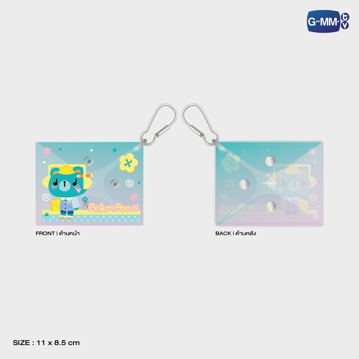GUNMA26-008 Permpoon Mini Clear Pouch | Local Character Carnival in Gunma 2026