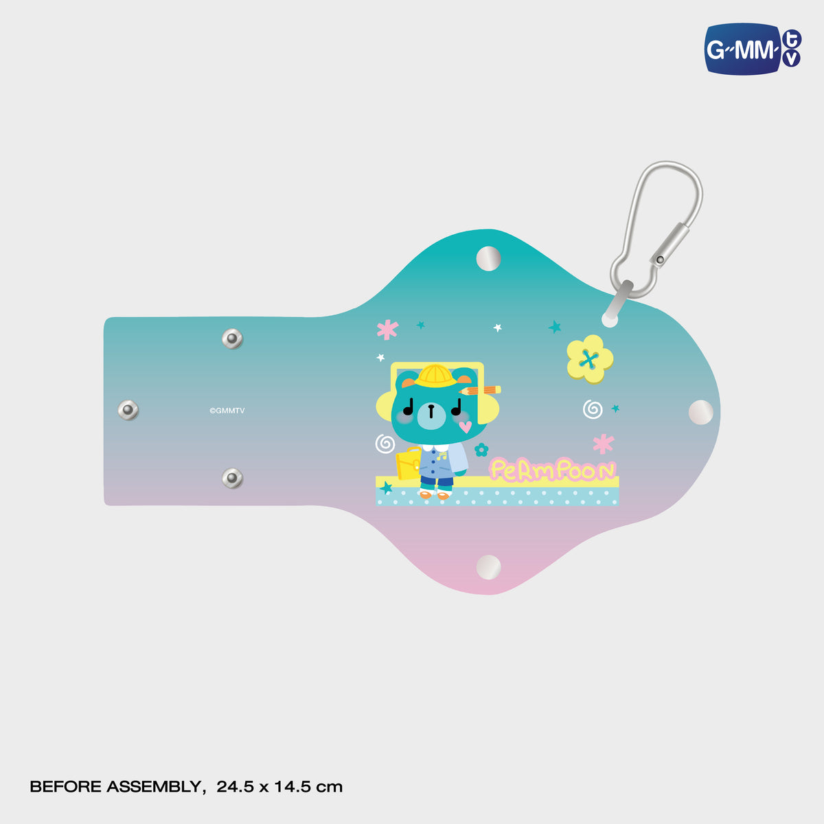 GUNMA26-008 Permpoon Mini Clear Pouch | Local Character Carnival in Gunma 2026