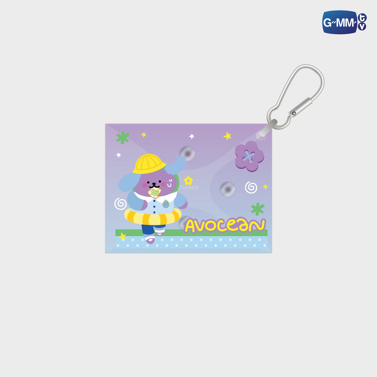 GUNMA26-009 Avocean Mini Clear Pouch | Local Character Carnival in Gunma 2026