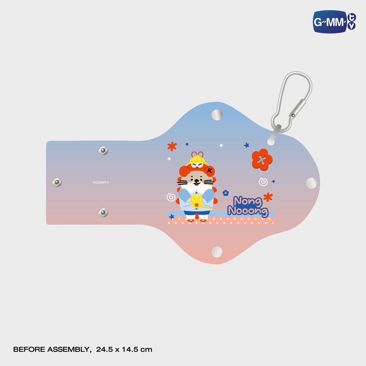 GUNMA26-010 Nong Nooong Mini Clear Pouch | Local Character Carnival in Gunma 2026