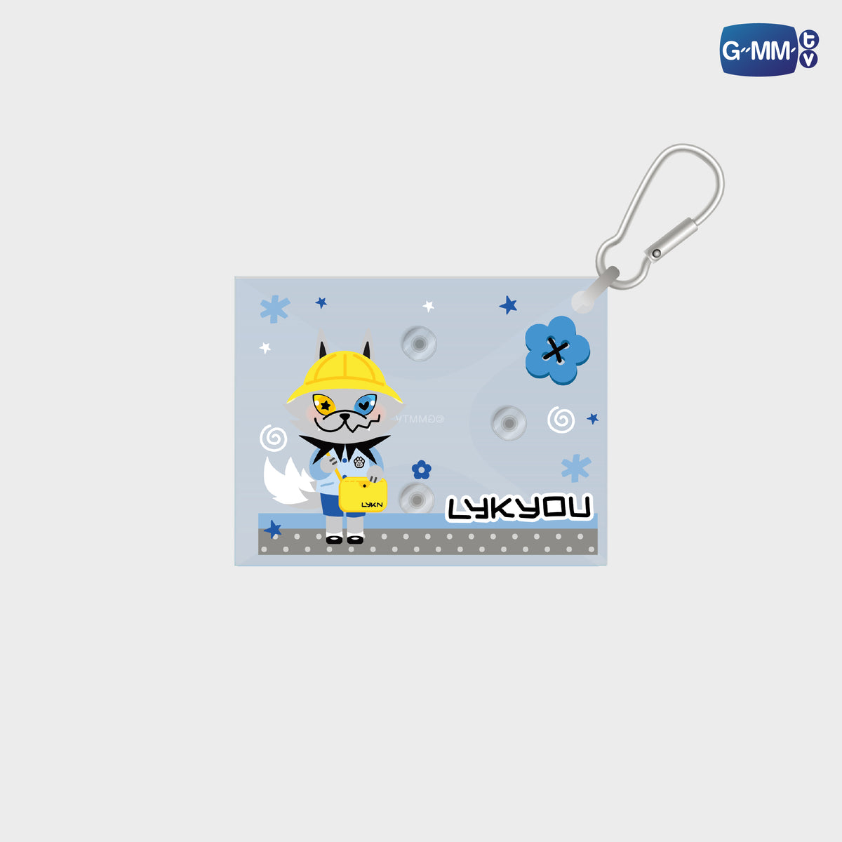 GUNMA26-012 Lykyou Mini Clear Pouch | Local Character Carnival in Gunma 2026