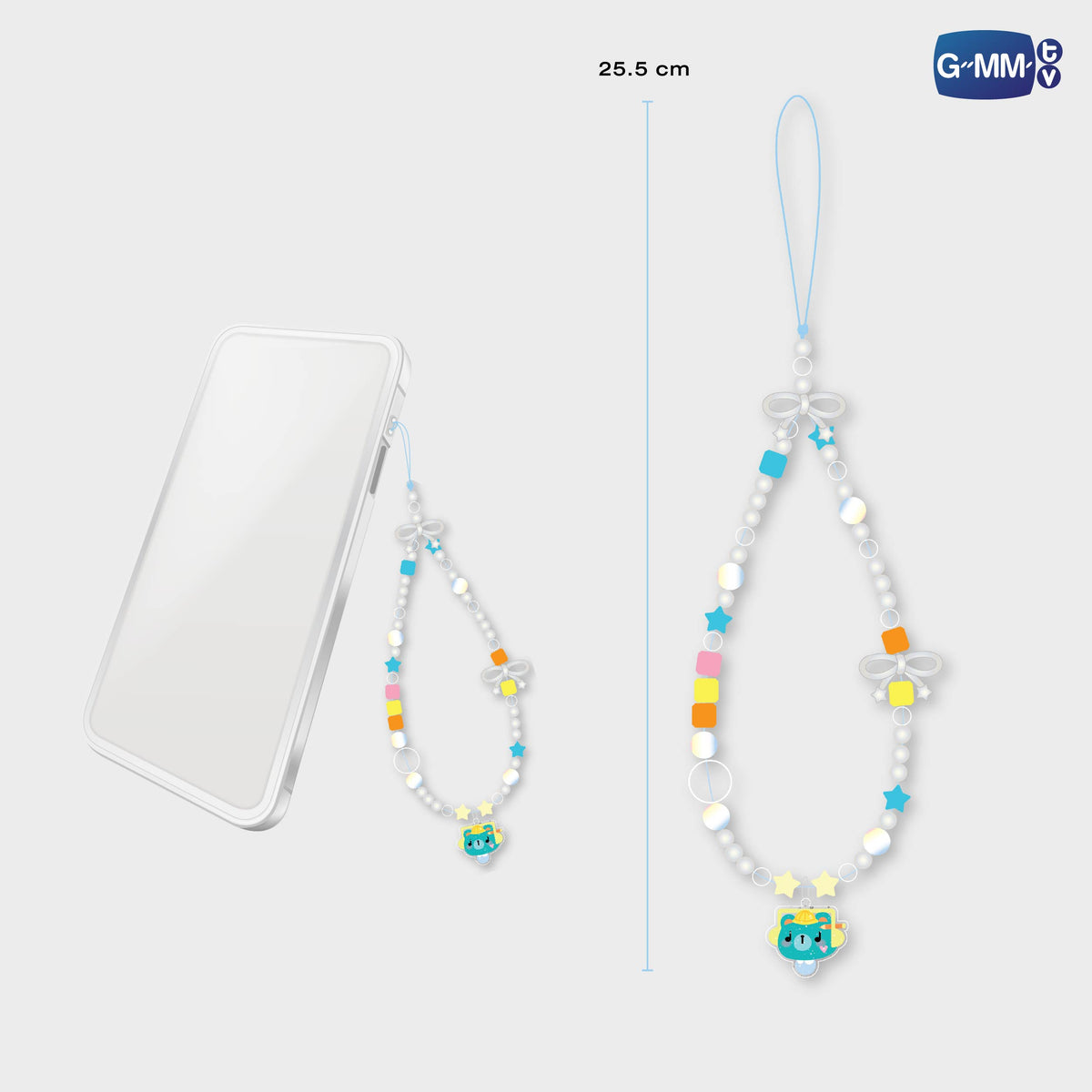 GUNMA26-014 Permpoon Beaded Charm Strap | Local Character Carnival in Gunma 2026