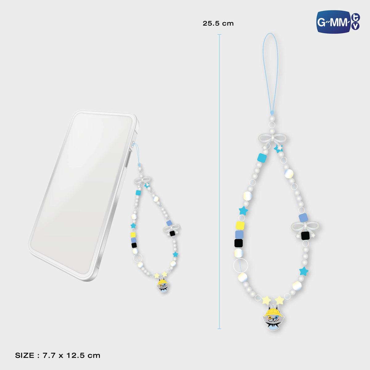 GUNMA26-018 Lykyou Beaded Charm Strap | Local Character Carnival in Gunma 2026