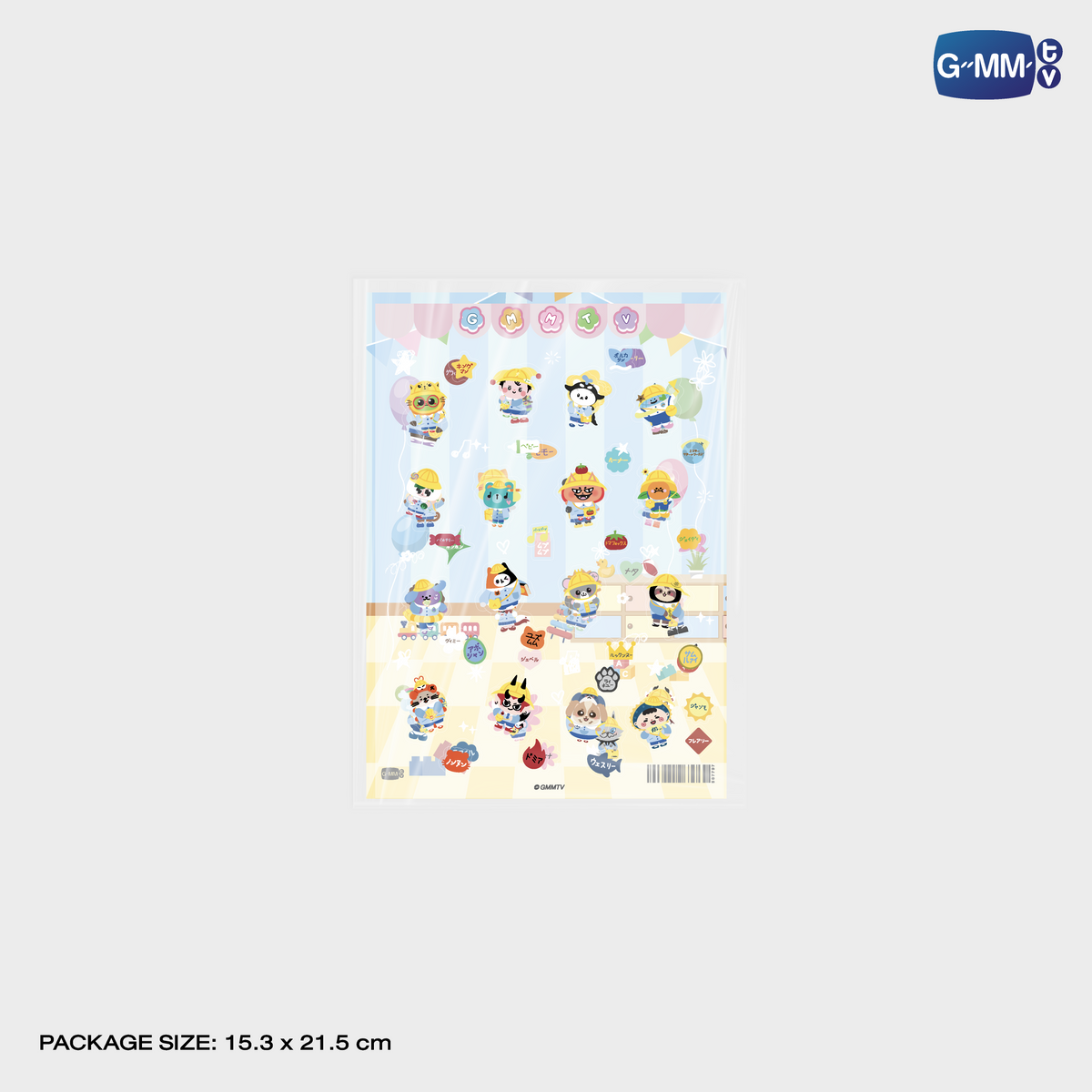 GUNMA26-019 GMMTV Fandom Character Sticker Set | Local Character Carnival in Gunma 2026 