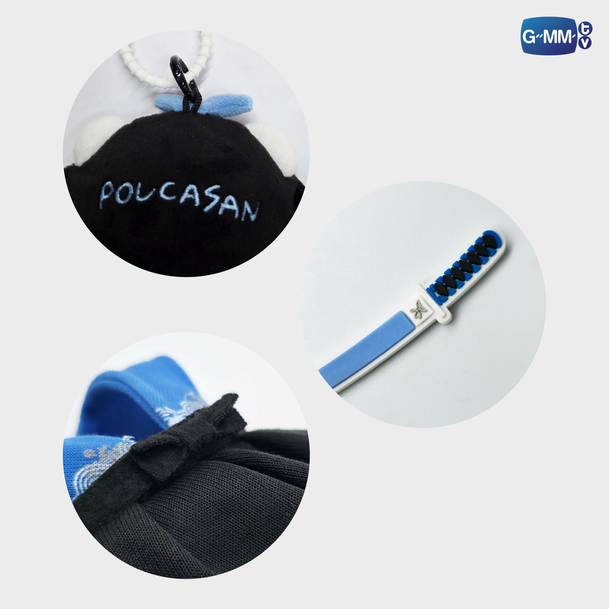 GUNMA26-026 POLCASAN KONNICHIWA! TALKIE DOLL KEYCHAIN