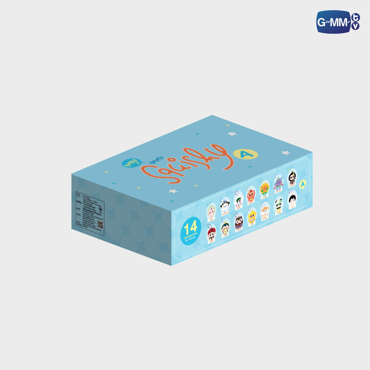 GUNMA26-021 FANDOM CHARACTER BABY SQUISHY RANDOM KEYCHAIN (BOX A) | SINGLE BOX (14กล่อง/Box)