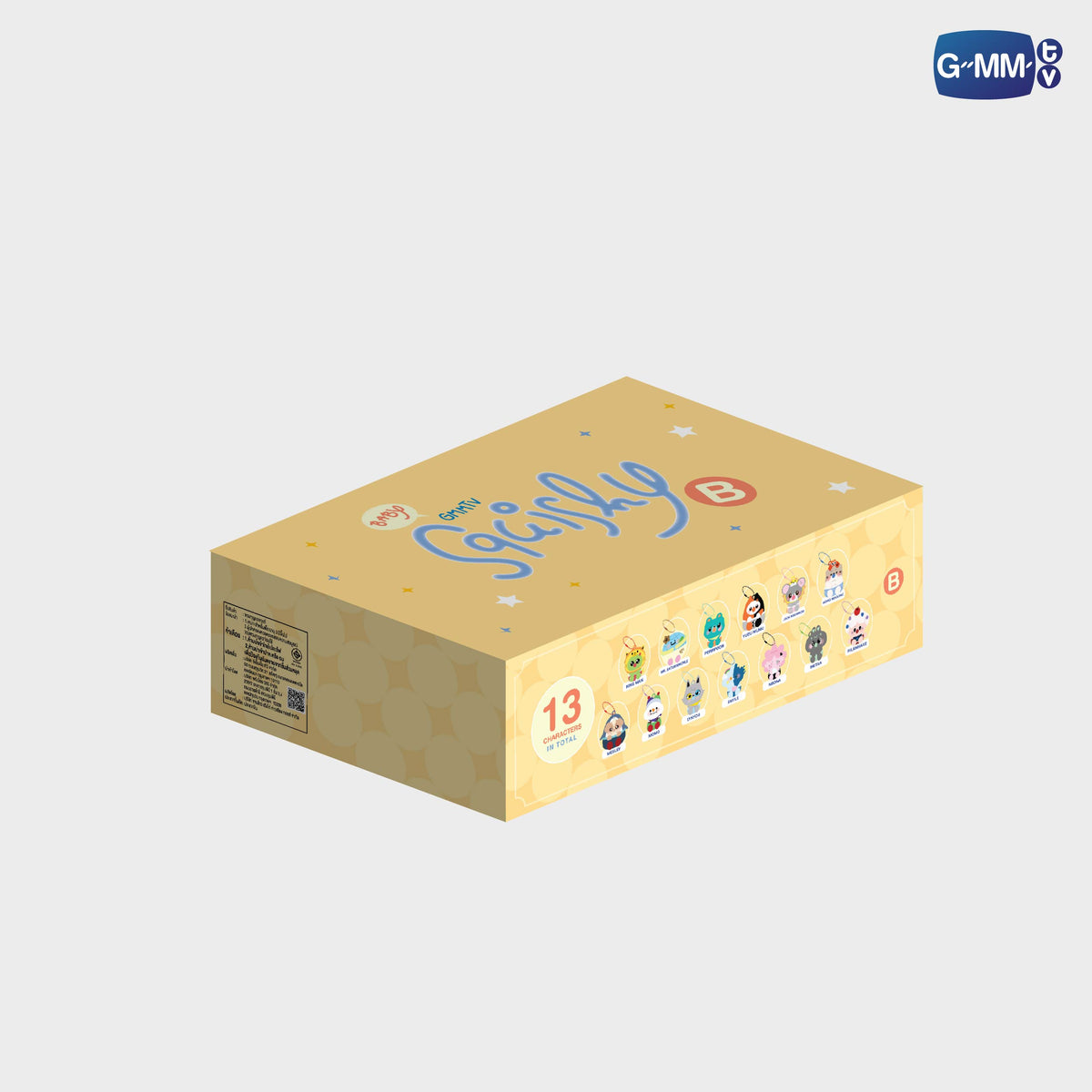 GUNMA26-022 FANDOM CHARACTER BABY SQUISHY RANDOM KEYCHAIN (BOX B) | SINGLE BOX (13กล่อง/Box)