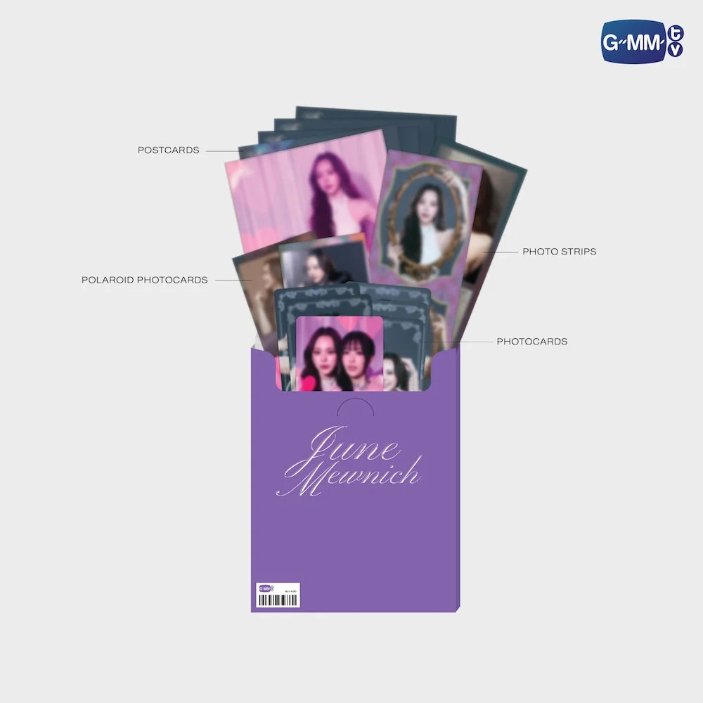 JuneMewnich MINI PHOTO SET | BLUSH BLOSSOM FAN FEST 2026 : MIDNIGHT BLOOM