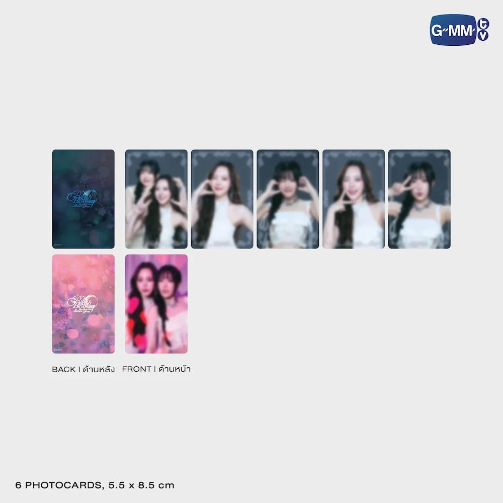 JuneMewnich MINI PHOTO SET | BLUSH BLOSSOM FAN FEST 2026 : MIDNIGHT BLOOM