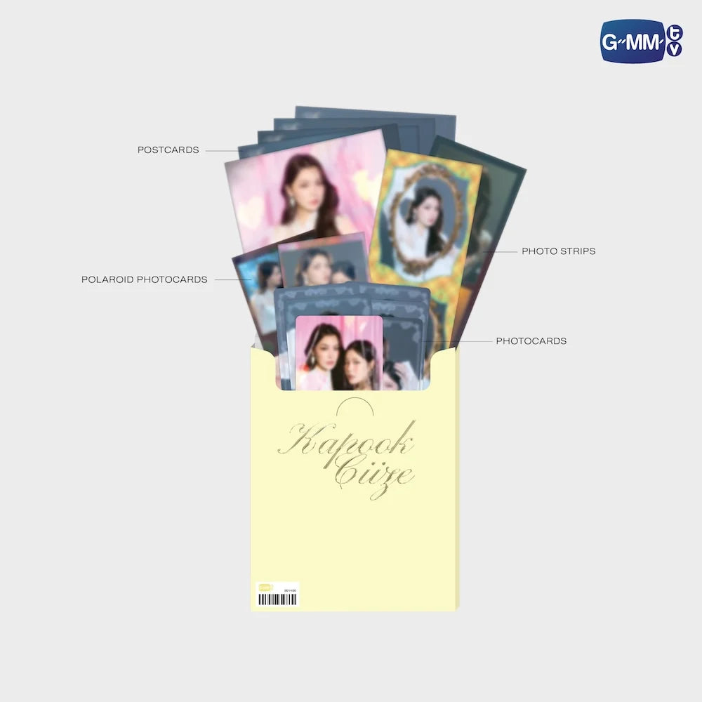 Kapookciize MINI PHOTO SET | BLUSH BLOSSOM FAN FEST 2026 : MIDNIGHT BLOOM