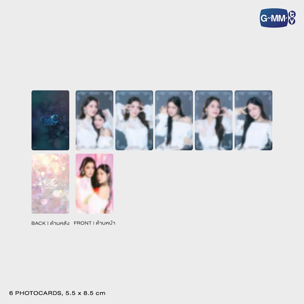 Kapookciize MINI PHOTO SET | BLUSH BLOSSOM FAN FEST 2026 : MIDNIGHT BLOOM