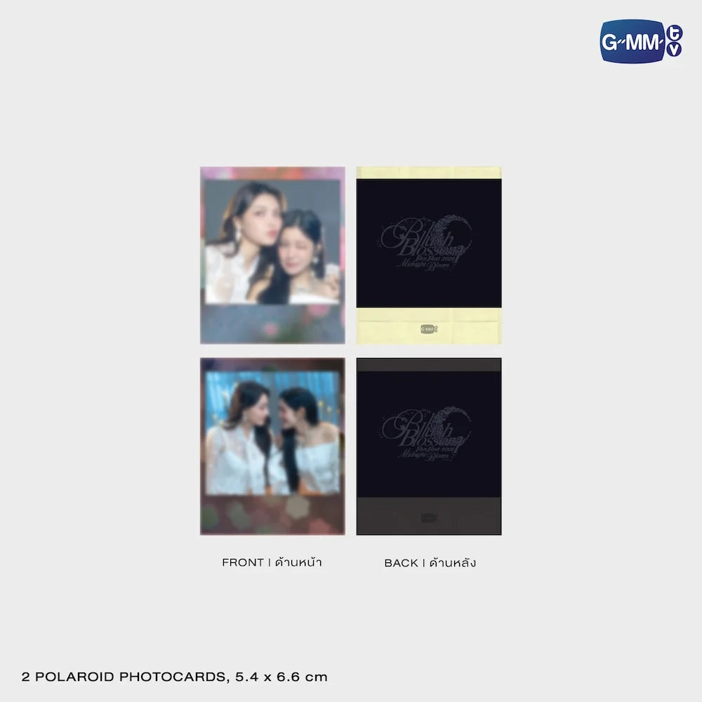 Kapookciize MINI PHOTO SET | BLUSH BLOSSOM FAN FEST 2026 : MIDNIGHT BLOOM