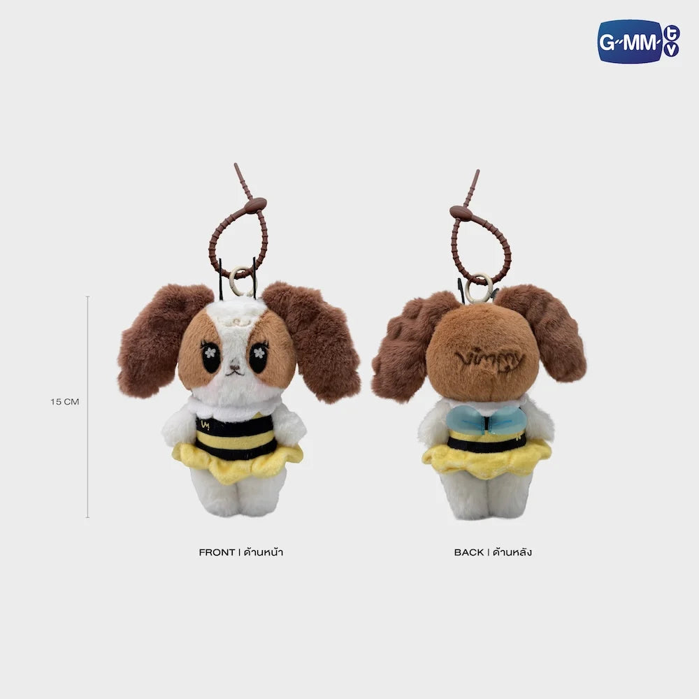 Vimmy DOLL KEYCHAIN | BLUSH BLOSSOM FAN FEST 2026 : MIDNIGHT BLOOM