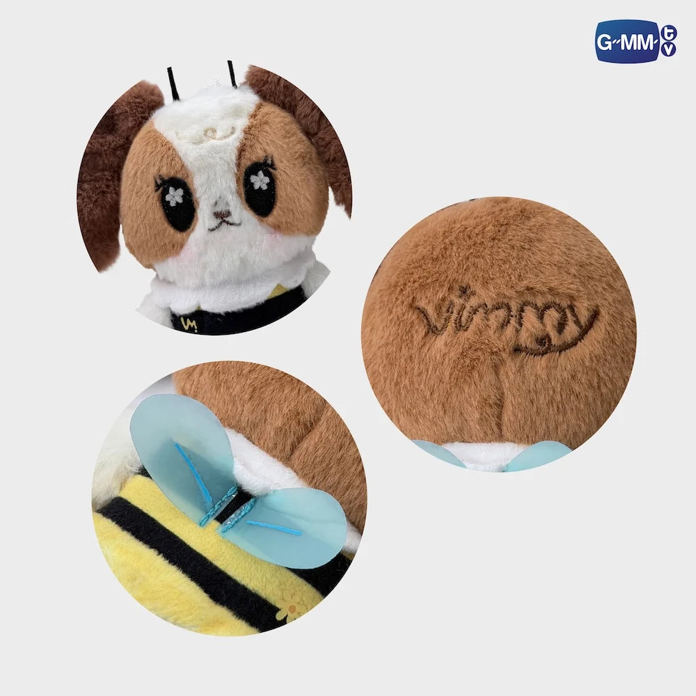 Vimmy DOLL KEYCHAIN | BLUSH BLOSSOM FAN FEST 2026 : MIDNIGHT BLOOM