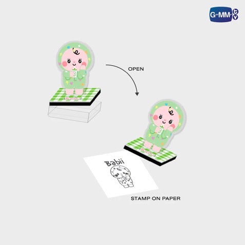BABII GMMTV FANDOM CHARACTER SELF-INKING STAMP
