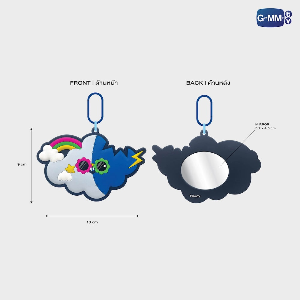 SMYLE GMMTV FANDOM CHARACTER MIRROR KEYCHAIN