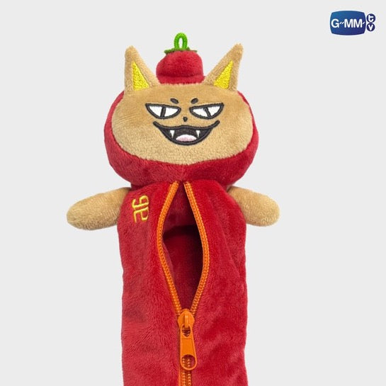 TOMAFOX GMMTV FANDOM CHARACTER PLUSH PENCIL CASE