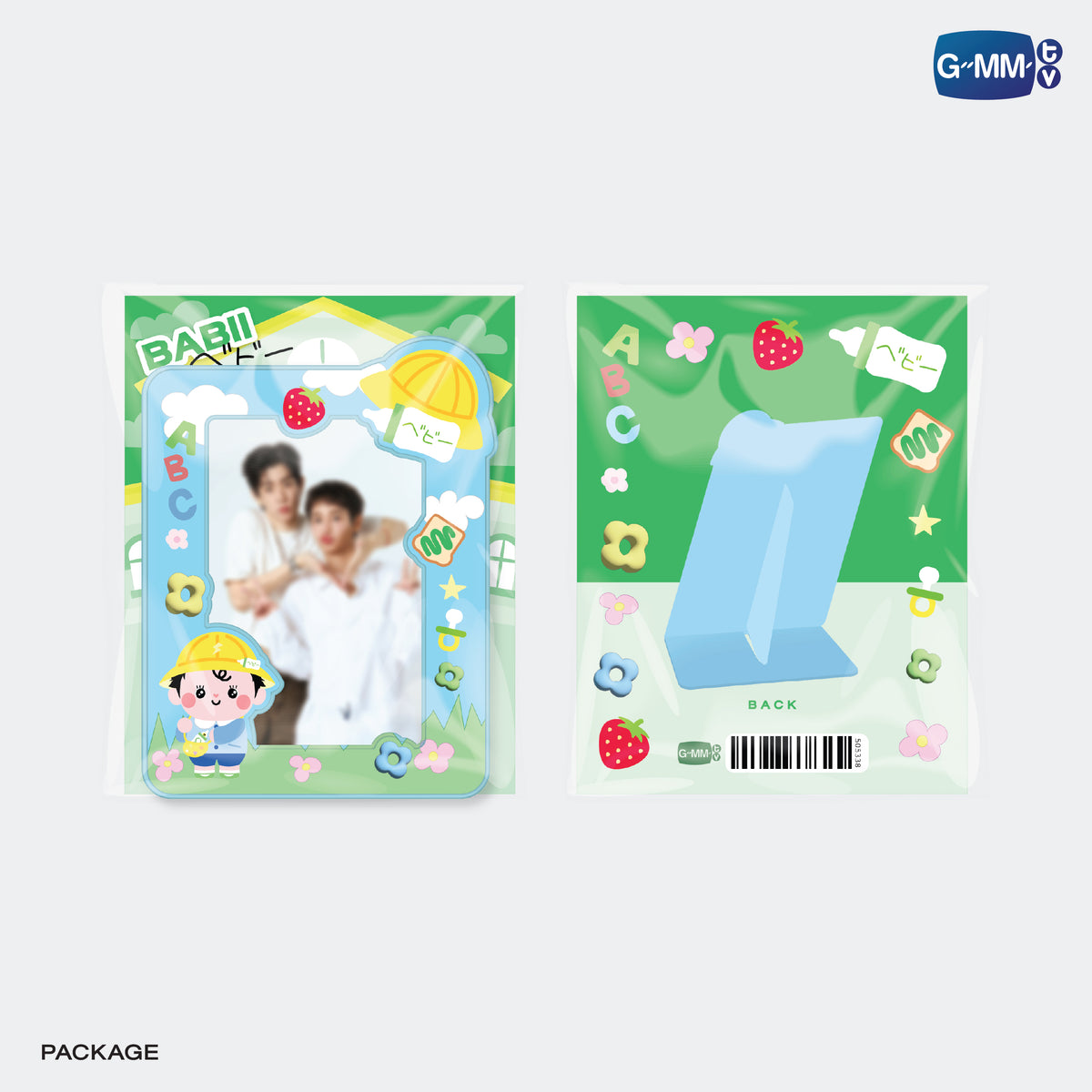 ON-0250 BABII CARD HOLDER STAND WITH PHOTOCARD
