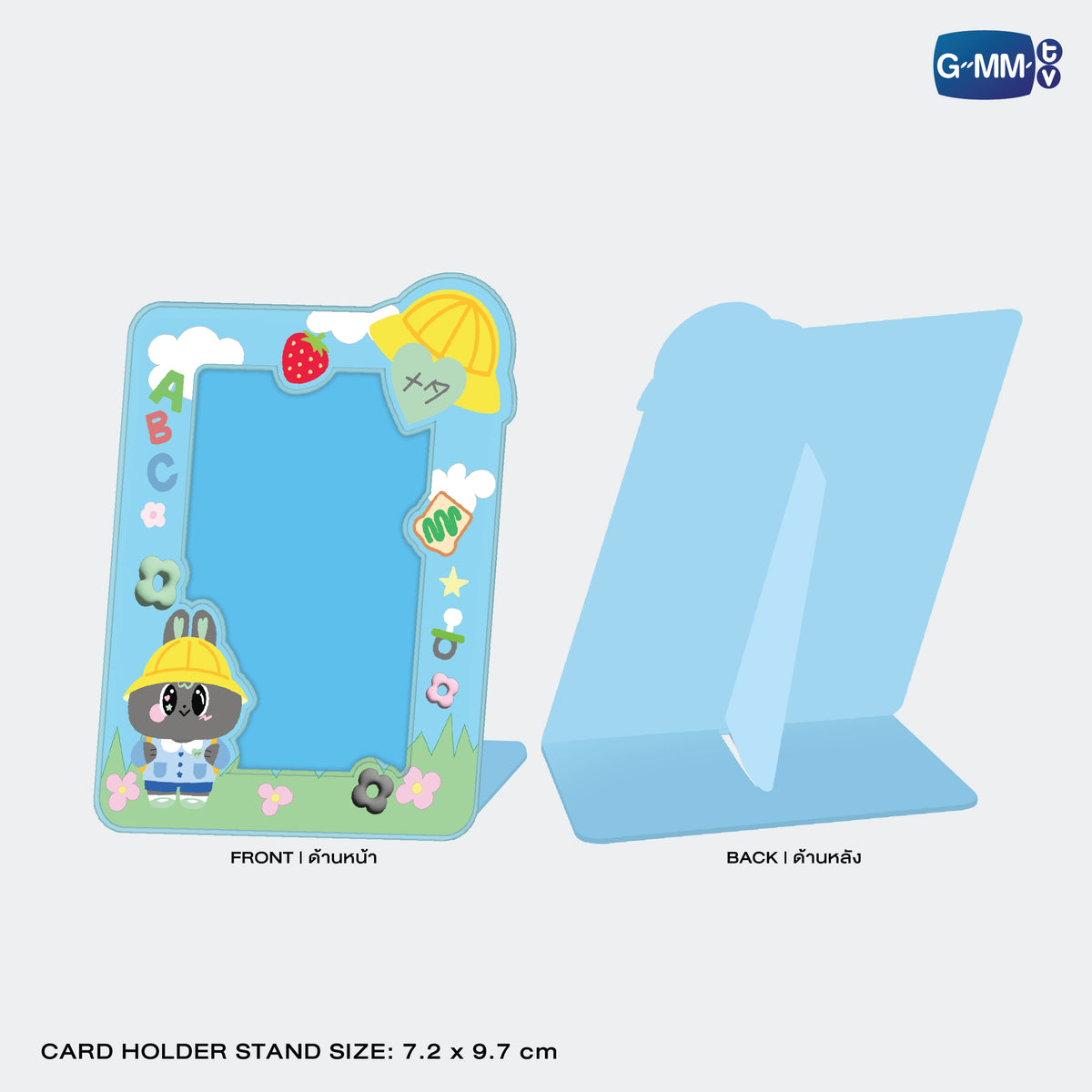 ON-0271 METAA CARD HOLDER STAND WITH PHOTOCARD