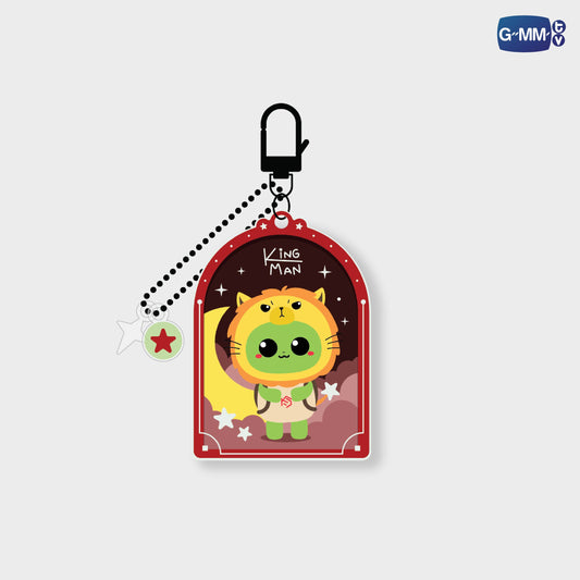 POPOS25-254 KING MAN GLOW ACRYLIC KEYCHAIN