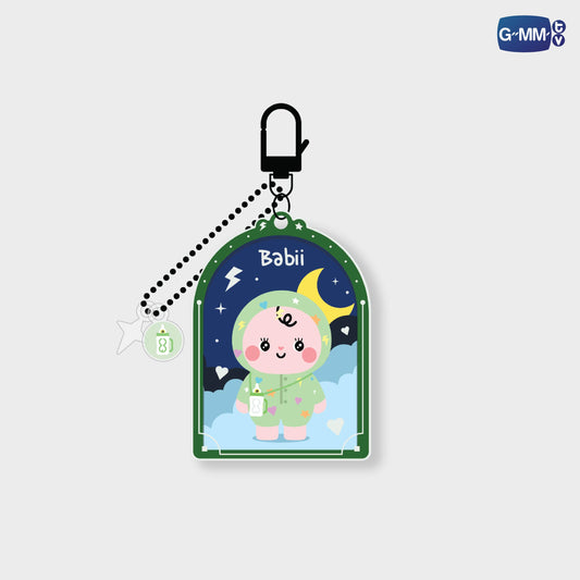 POPOS25-255 BABII GLOW ACRYLIC KEYCHAIN