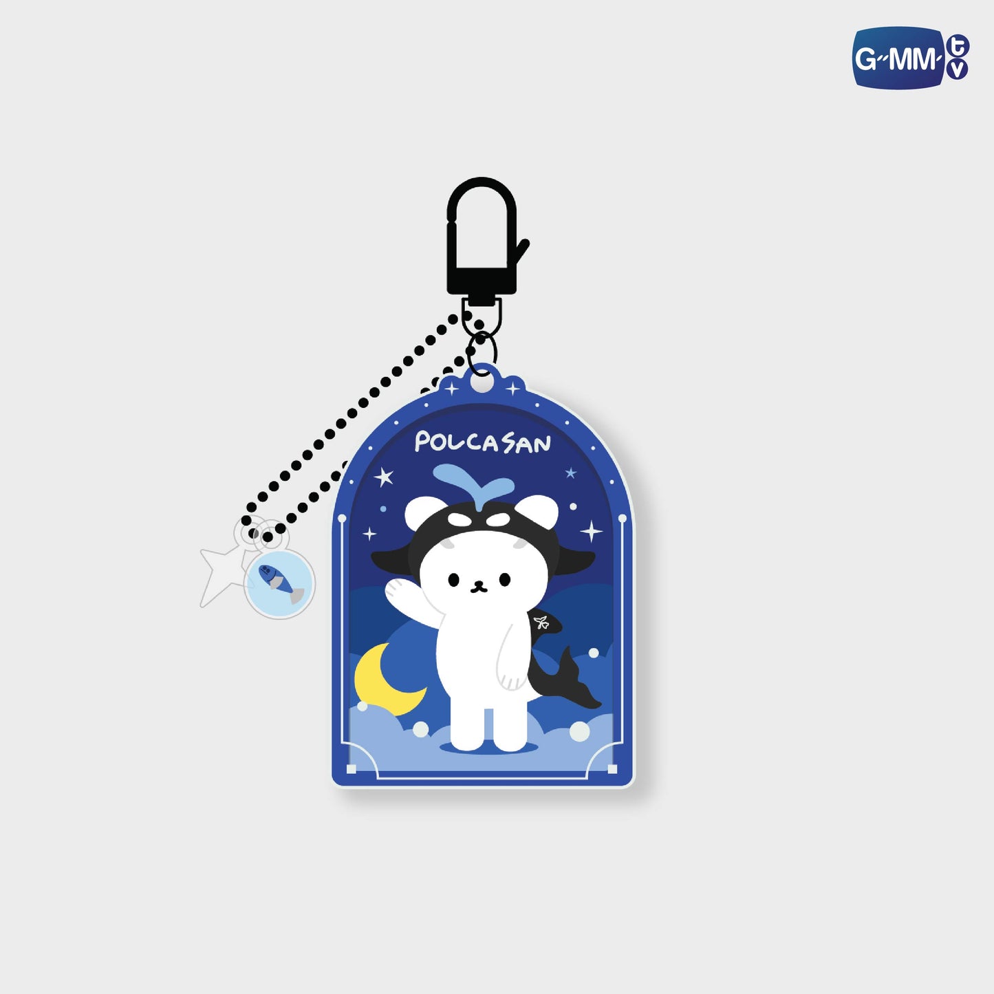 POPOS25-256 POLCASAN GLOW ACRYLIC KEYCHAIN