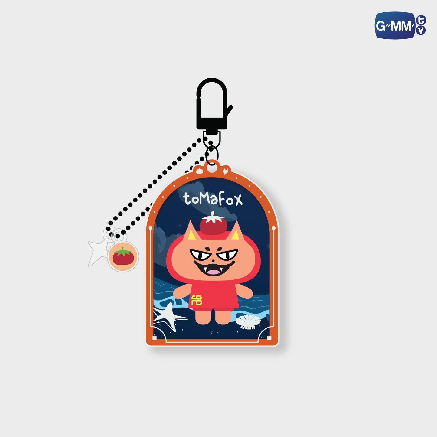 POPOS25-260 TOMAFOX GLOW ACRYLIC KEYCHAIN
