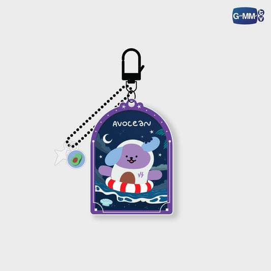 POPOS25-262 AVOCEAN GLOW ACRYLIC KEYCHAIN