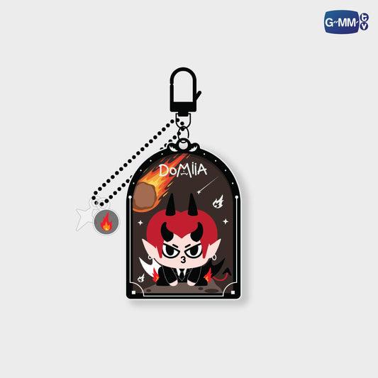POPOS25-267 DOMIIA GLOW ACRYLIC KEYCHAIN