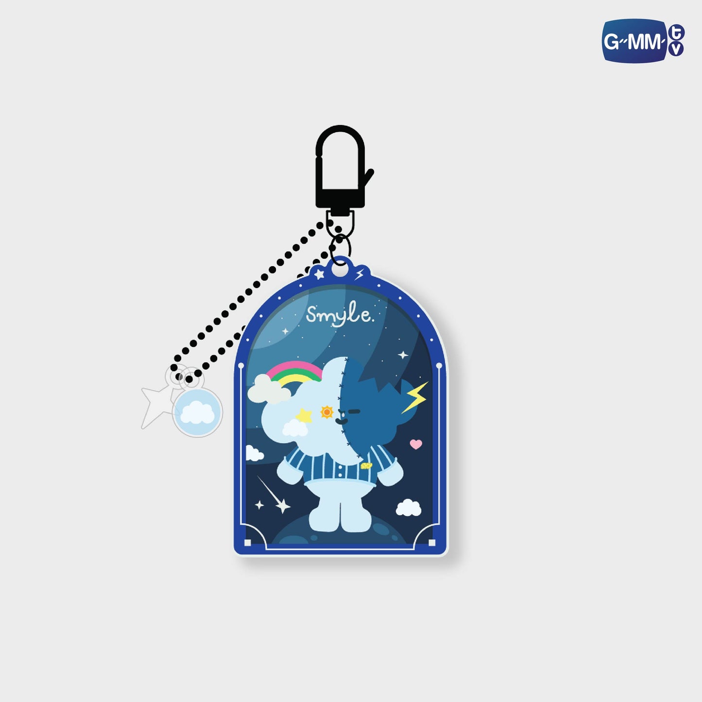 POPOS25-278 SMYLE GLOW ACRYLIC KEYCHAIN