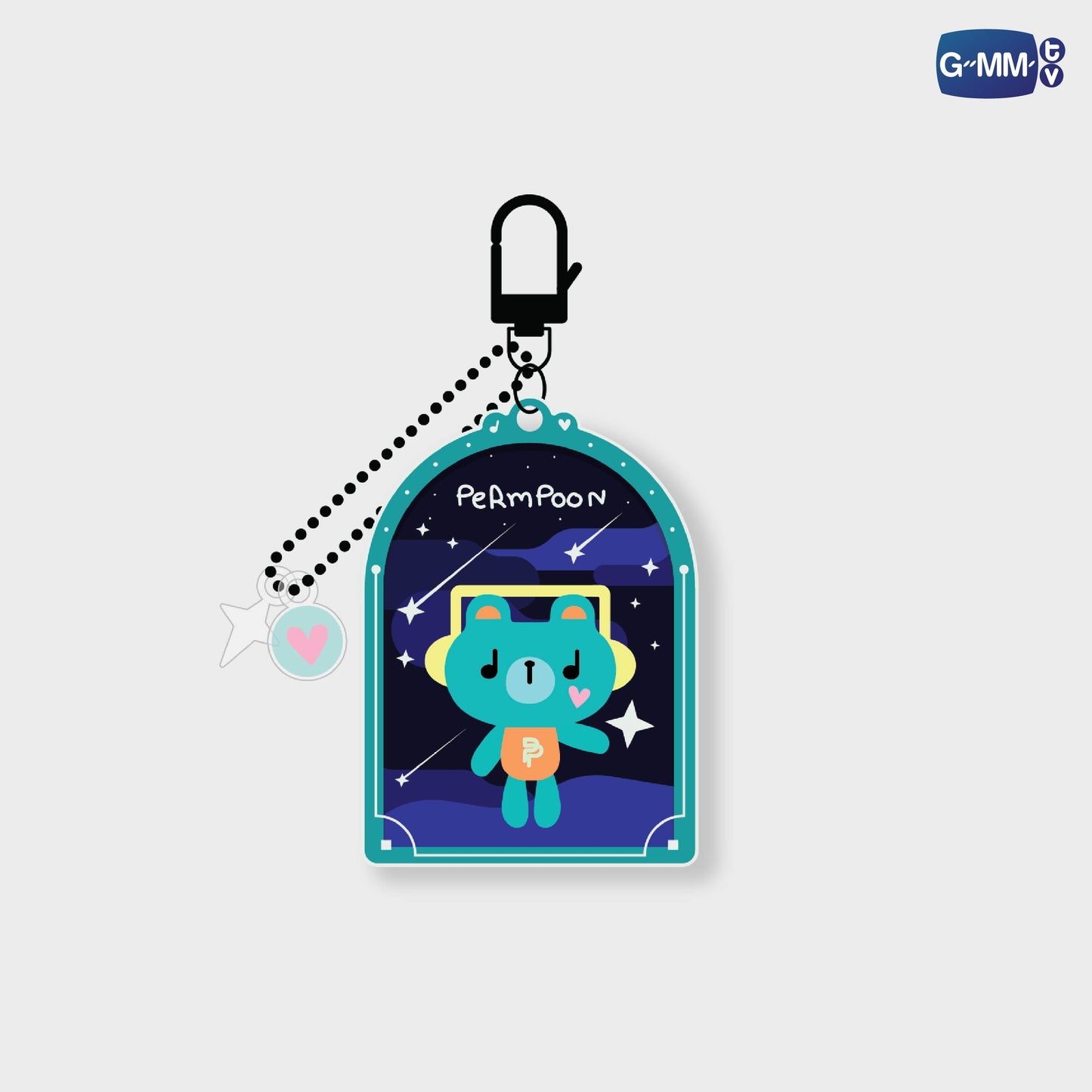 POPOS25-259 PERMPOON GLOW ACRYLIC KEYCHAIN