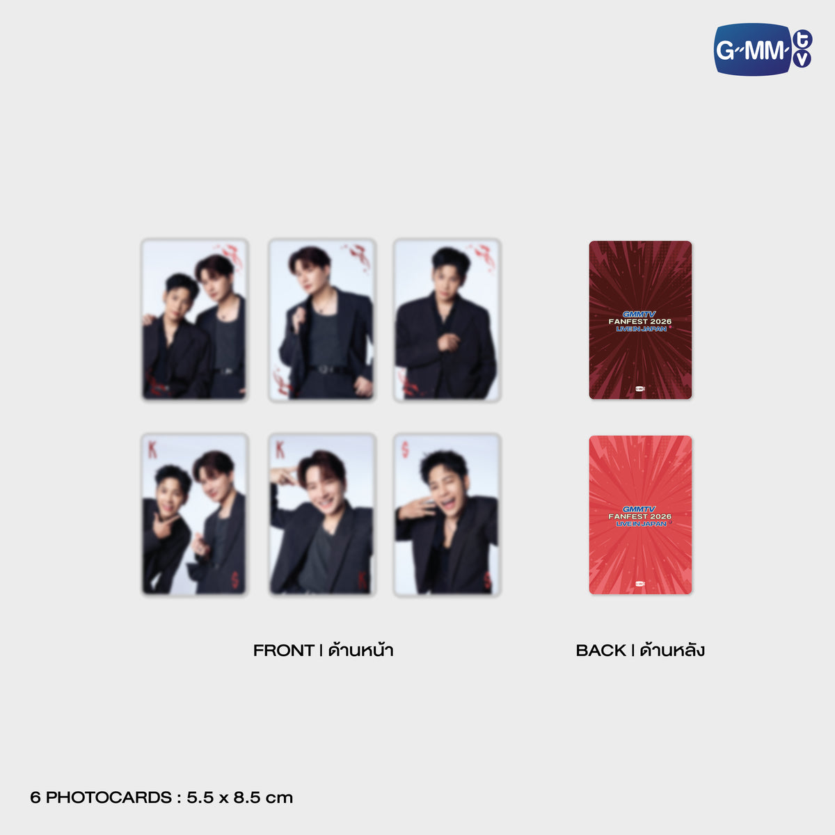 ON-0345 KRISTSINGTO MINI PHOTOSET | GMMTV FANFEST 2026 LIVE IN JAPAN