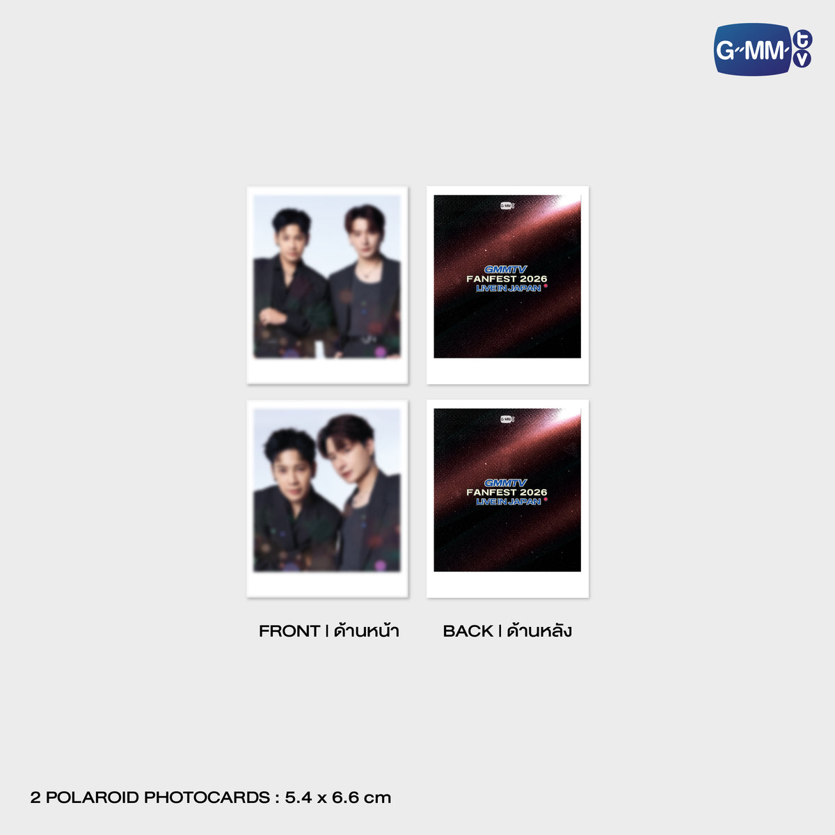 ON-0345 KRISTSINGTO MINI PHOTOSET | GMMTV FANFEST 2026 LIVE IN JAPAN
