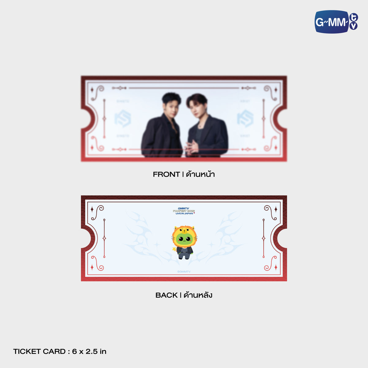 ON-0345 KRISTSINGTO MINI PHOTOSET | GMMTV FANFEST 2026 LIVE IN JAPAN