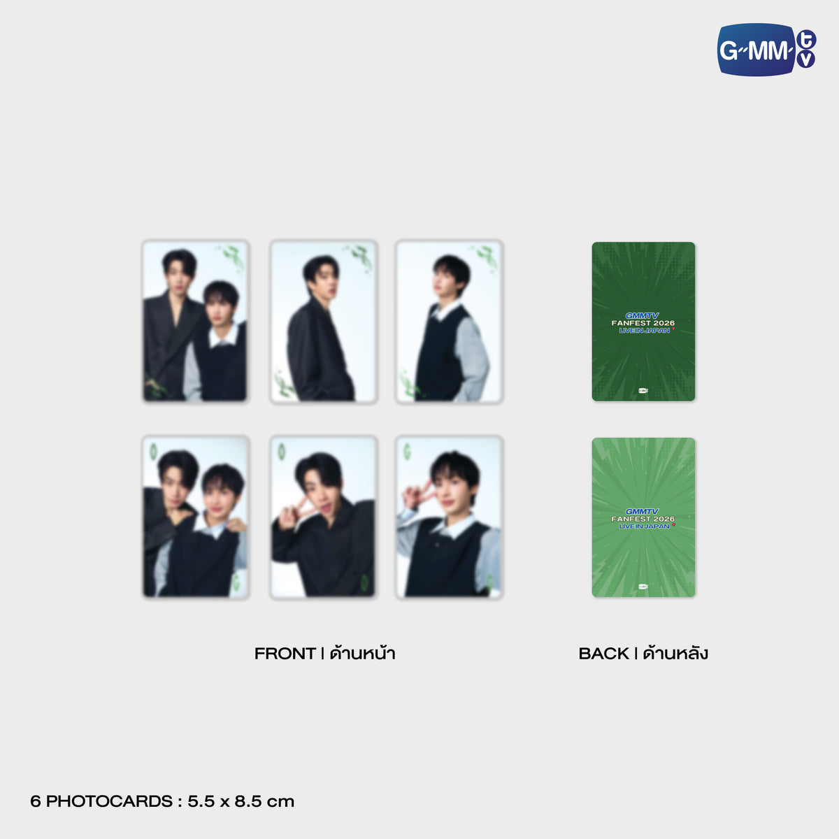 ON-0346 OFFGUN MINI PHOTOSET | GMMTV FANFEST 2026 LIVE IN JAPAN