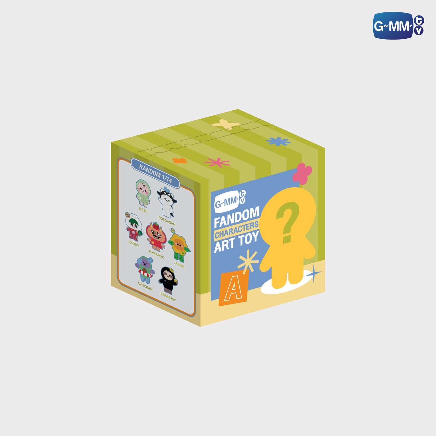 POPFK26-165 FANDOM CHARACTER ART TOY - SINGLE BOX (SET A)