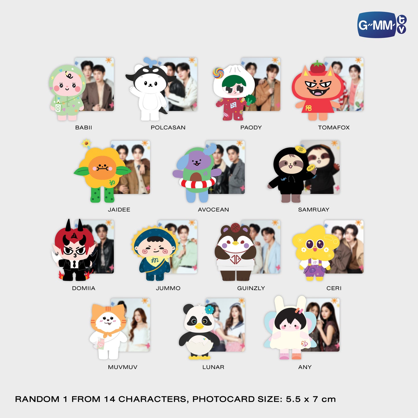 POPFK26-165 FANDOM CHARACTER ART TOY - SINGLE BOX (SET A)