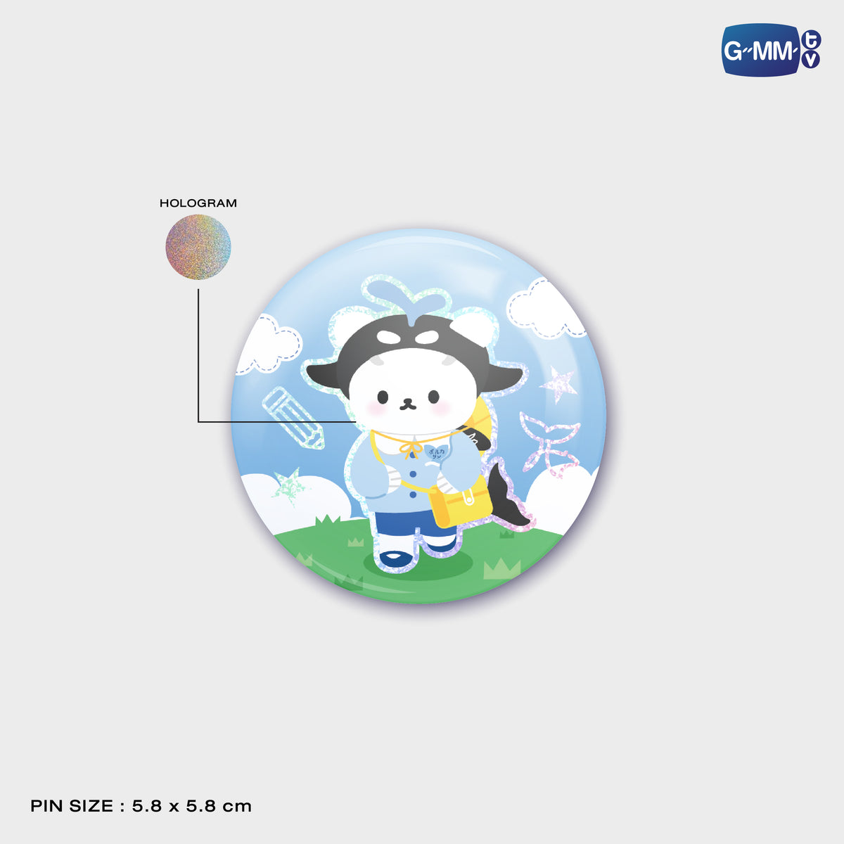 ON-0197 POLCASAN HOLOGRAM PIN
