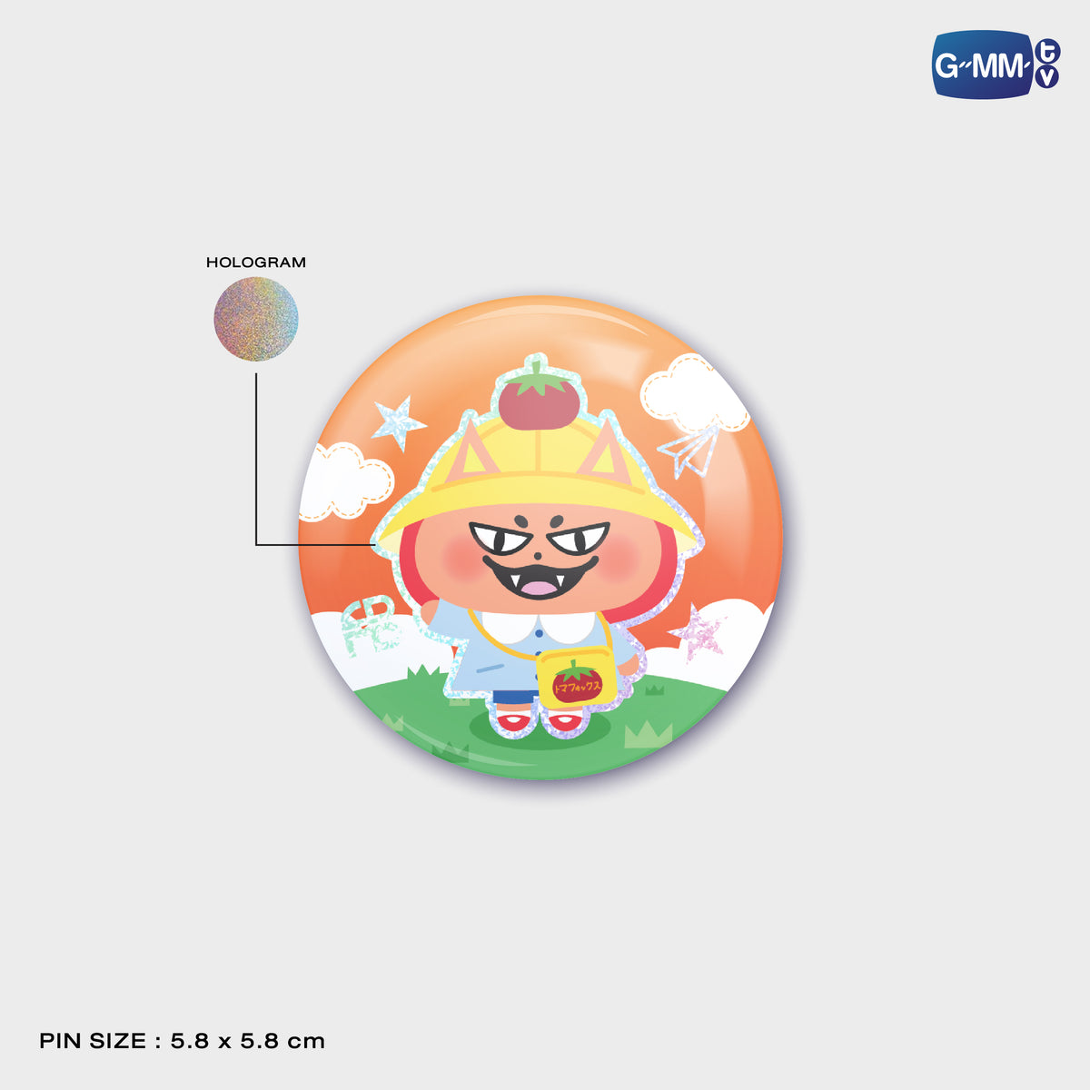 ON-0201 TOMAFOX HOLOGRAM PIN