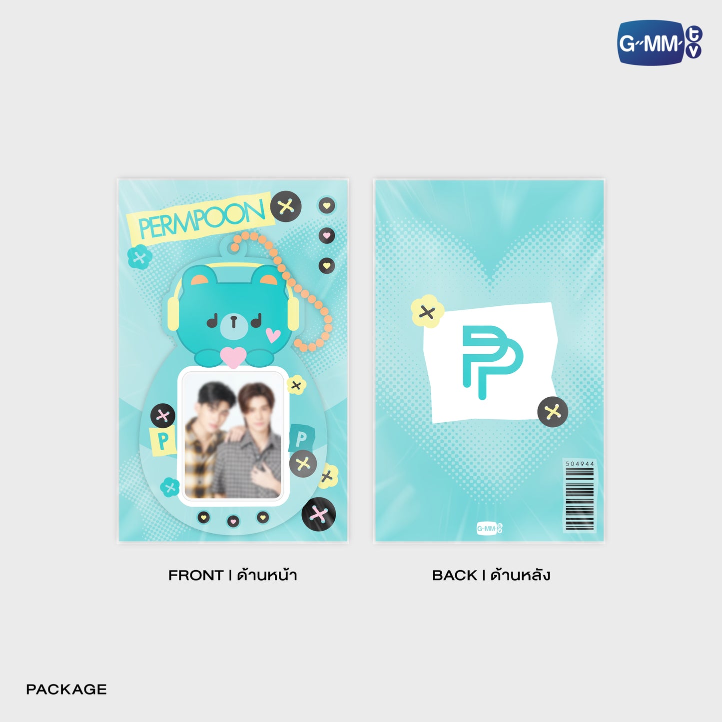 POPOS25-232 PERMPOON MINI CARD HOLDER WITH PONDPHUWIN PHOTOCARD